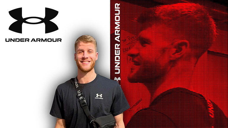 Ο Thomas Walkup στην Under Armour